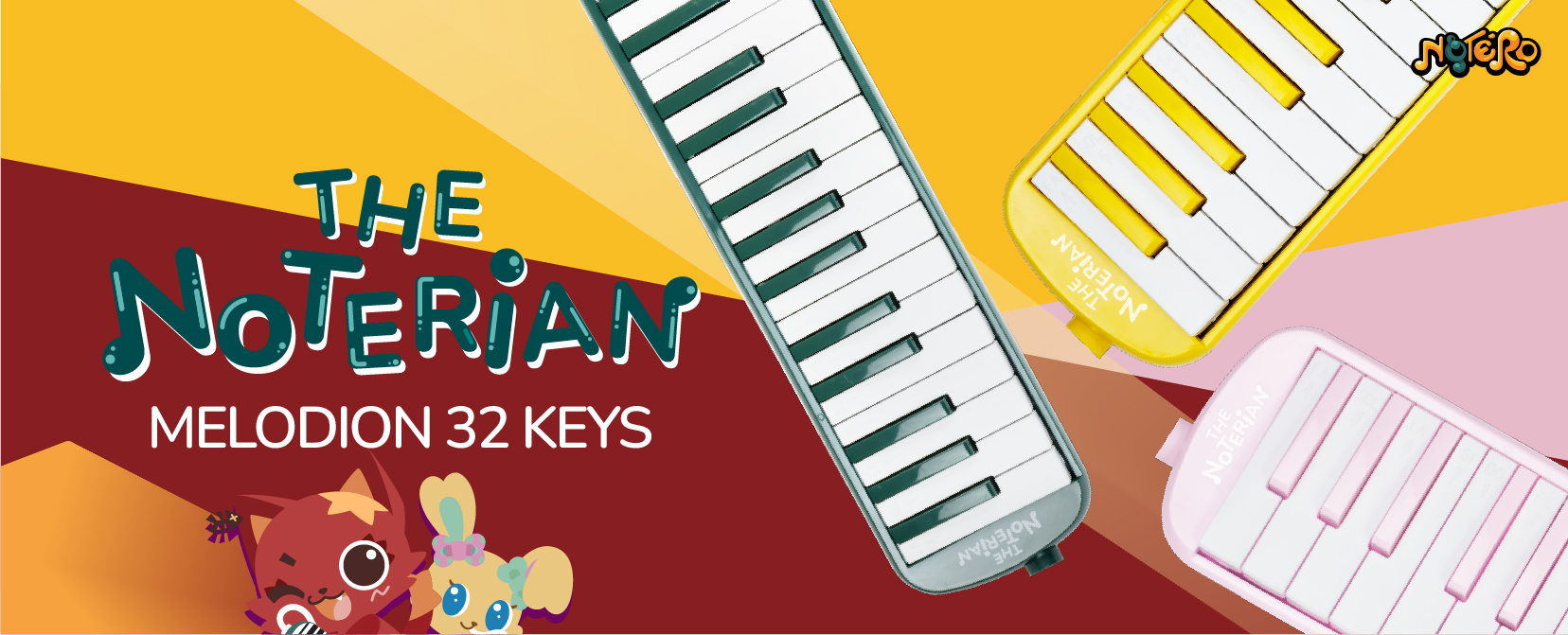 Melodica The Noterian 32 Keys